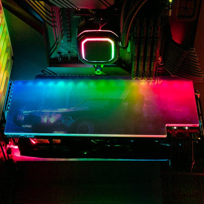 Wondering and Wandering RGB GPU Backplate - Dan Giuz - V1Tech