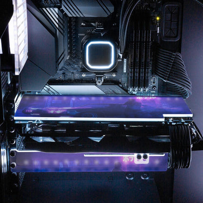 Wondering and Wandering RGB GPU Backplate - Dan Giuz - V1Tech