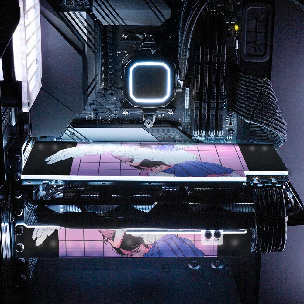 Won't Let Go RGB GPU Support Bracket - Annicelric - V1Tech