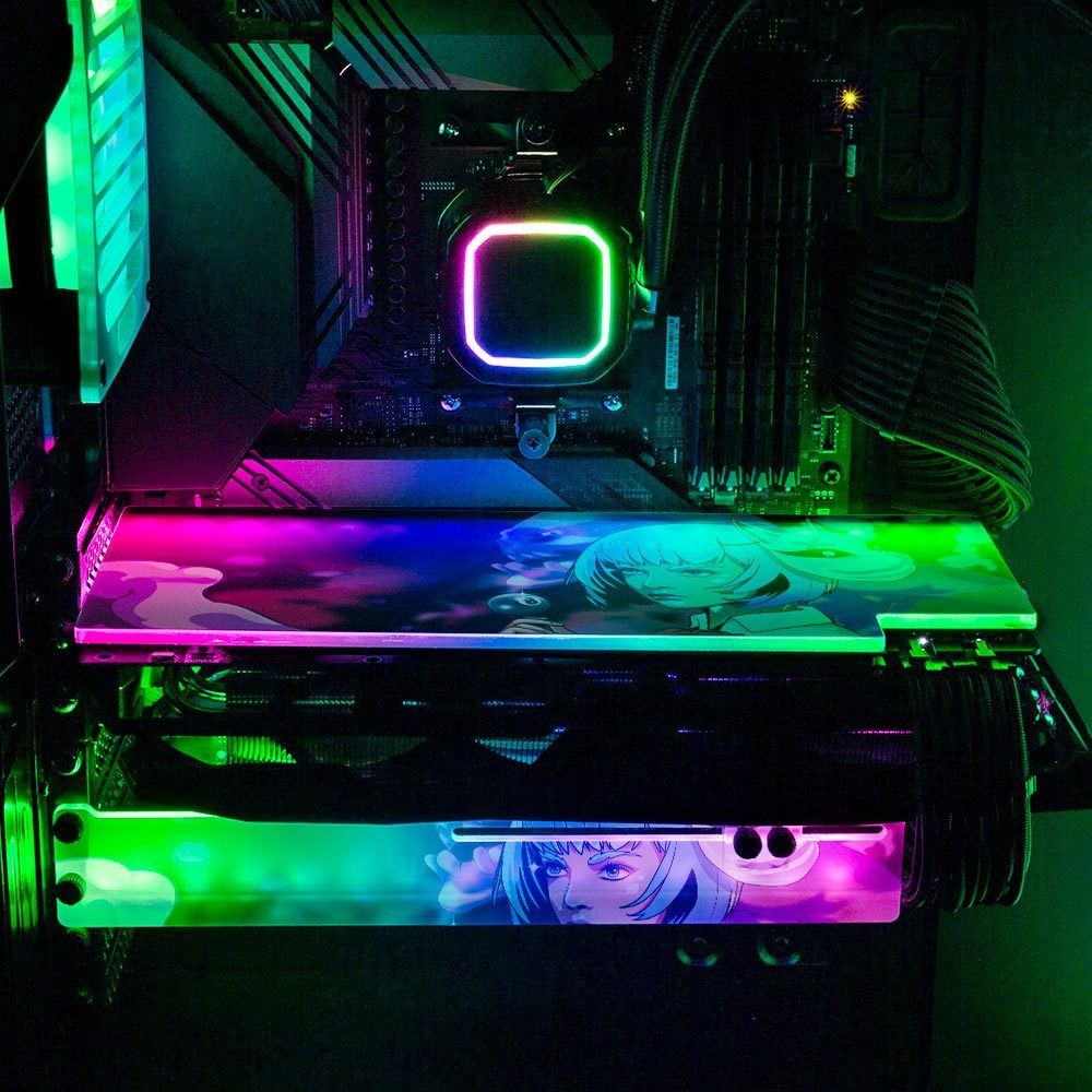 Yokai Demon RGB GPU Backplate - HeyMoonly - V1Tech