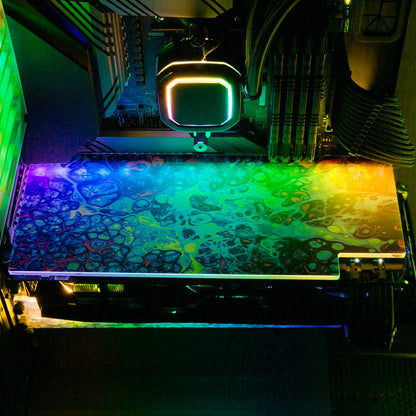 You'll be Alright RGB GPU Backplate - Geoglyser - V1Tech