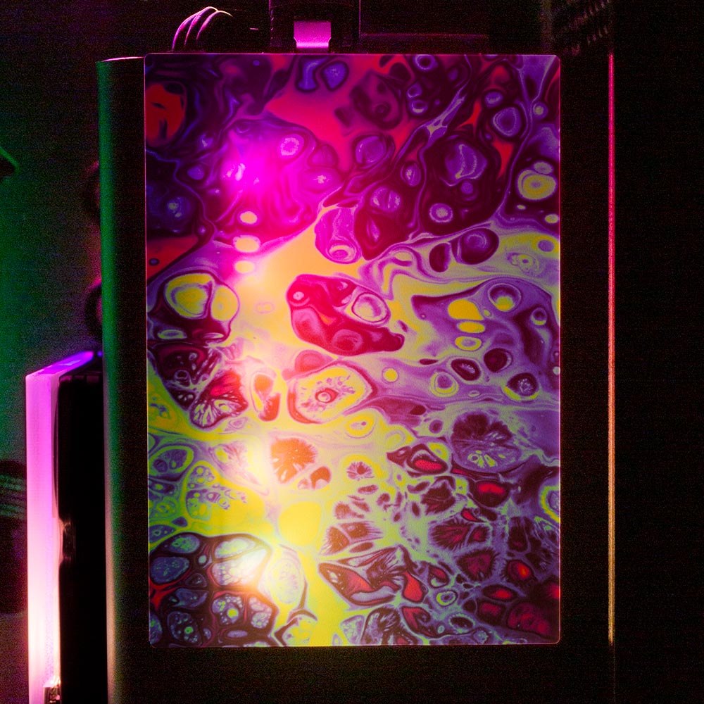 You'll be Alright RGB SSD Cover Vertical - Geoglyser - V1Tech