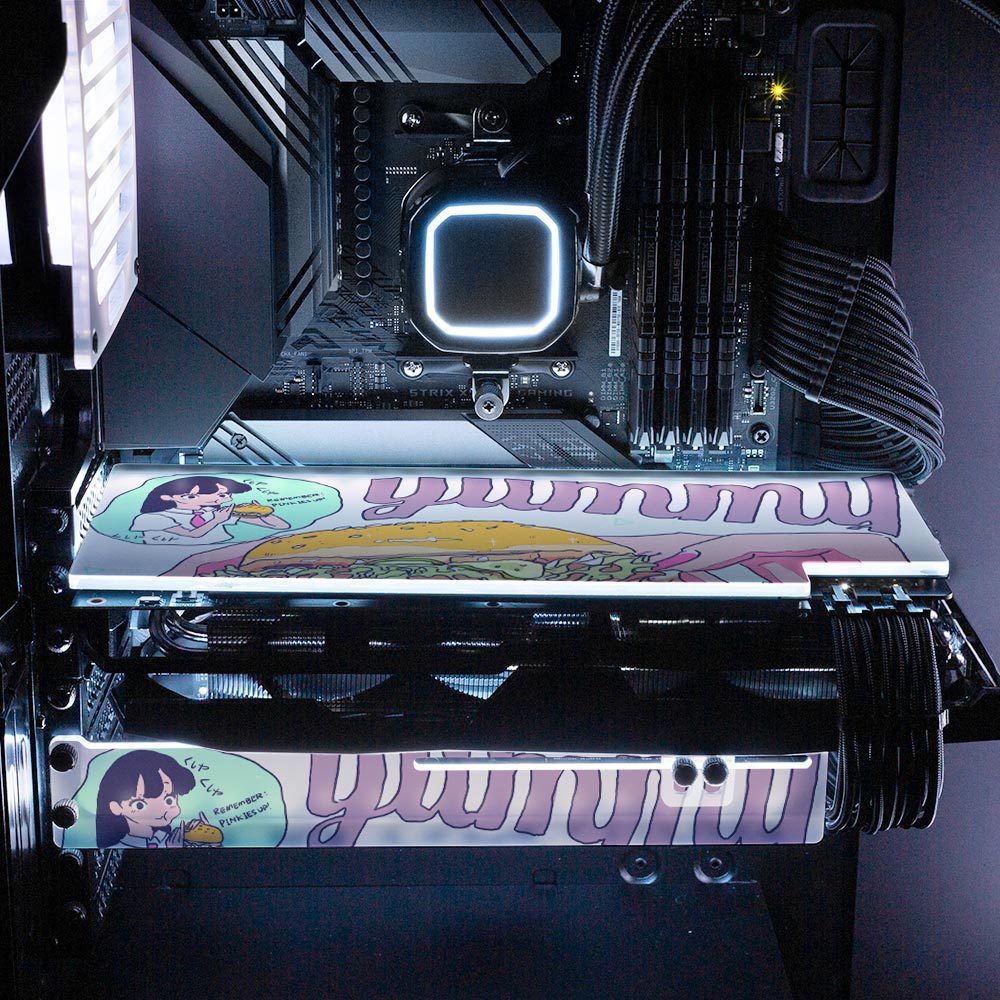 Yummy RGB GPU Backplate - Annicelric - V1Tech