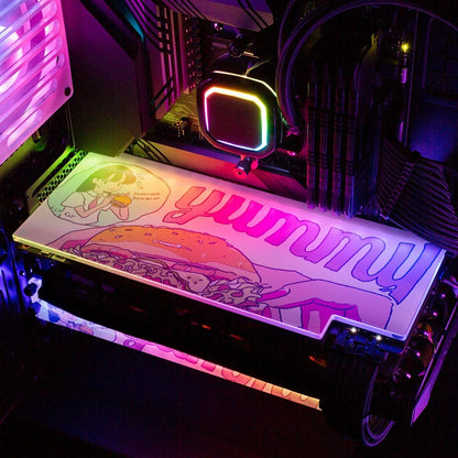 Yummy RGB GPU Backplate - Annicelric - V1Tech