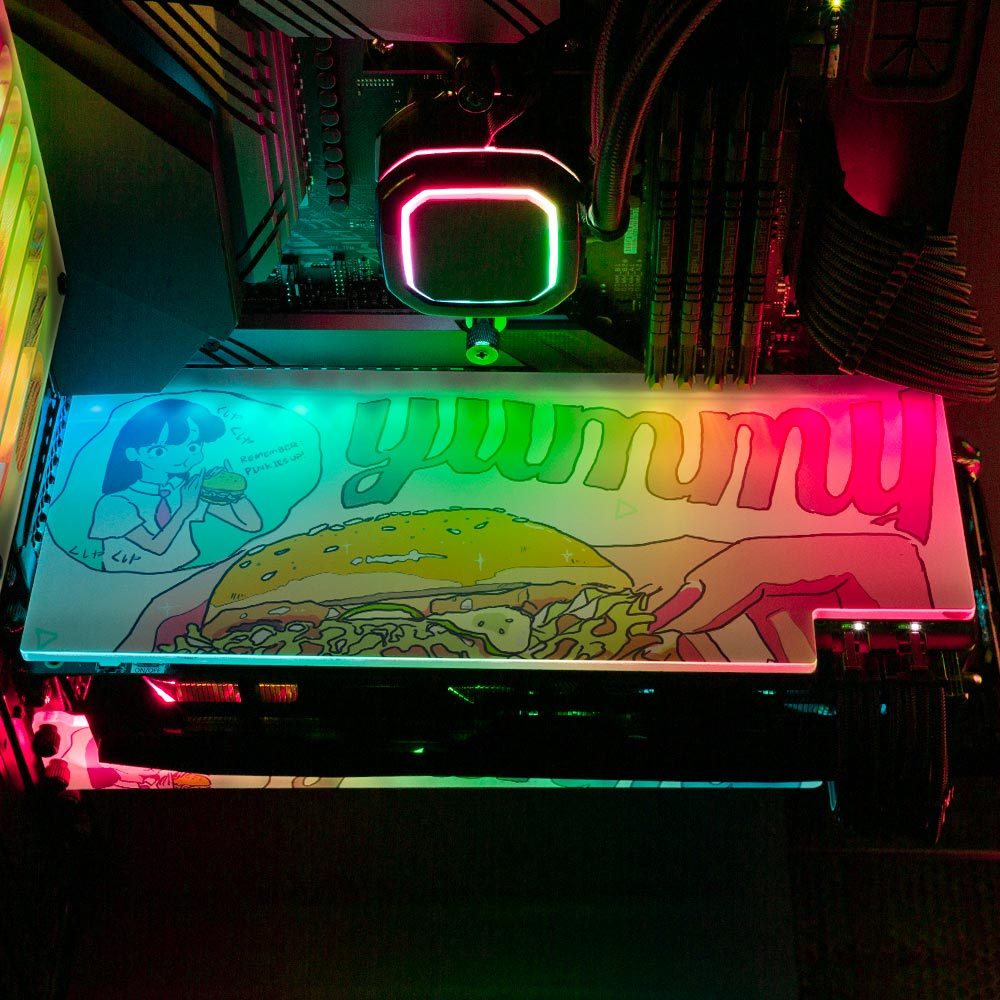 Yummy RGB GPU Backplate - Annicelric - V1Tech