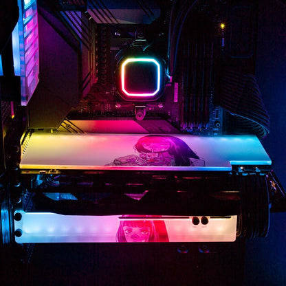 Zombie Apocalypse Snacks RGB GPU Backplate - Annicelric - V1Tech